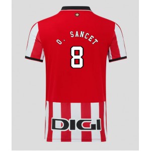 Athletic Bilbao Oihan Sancet #8 Jalkapallovaatteet Kotipaita 2025-26 Lyhythihainen